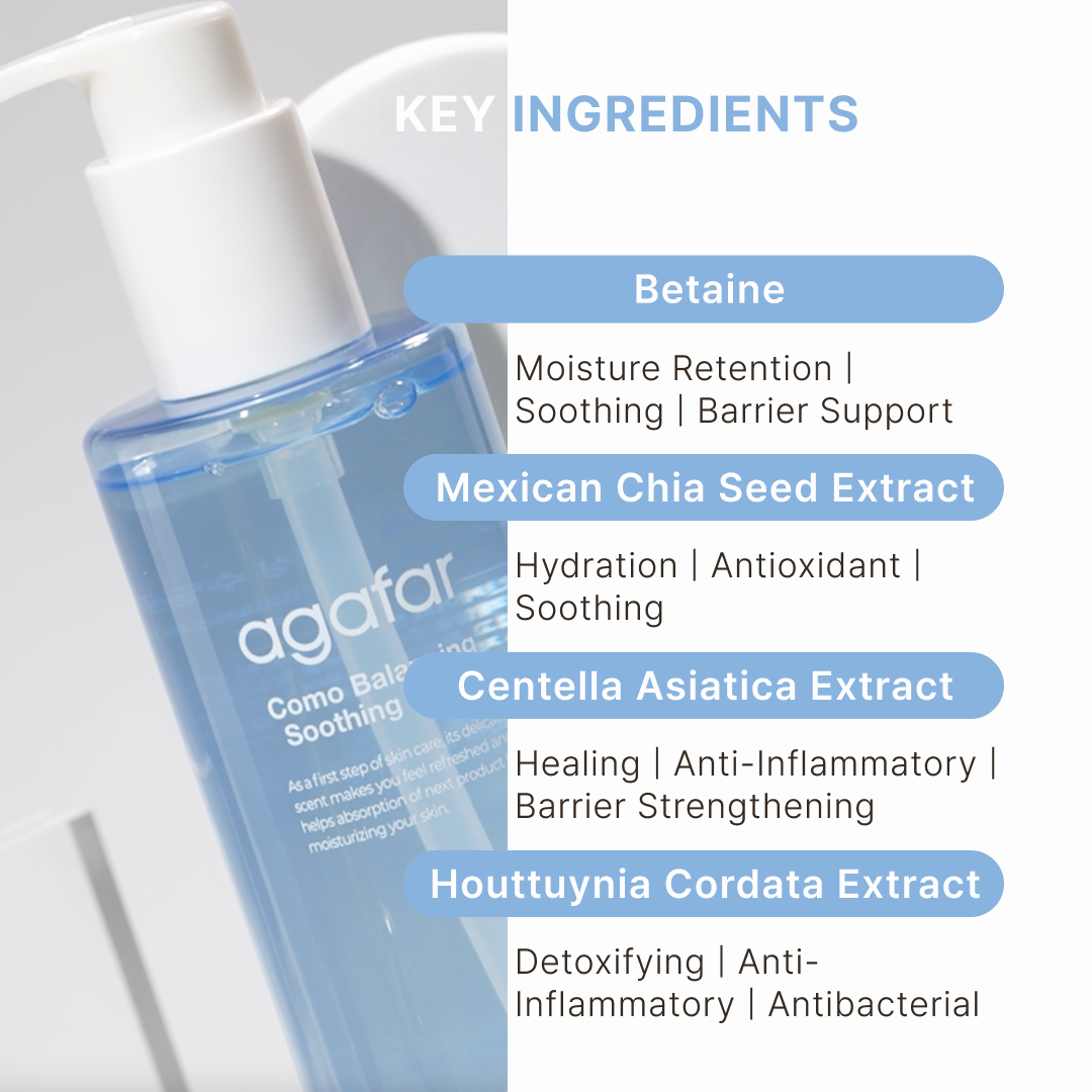 Agafar Como Balancing Soothing Toner