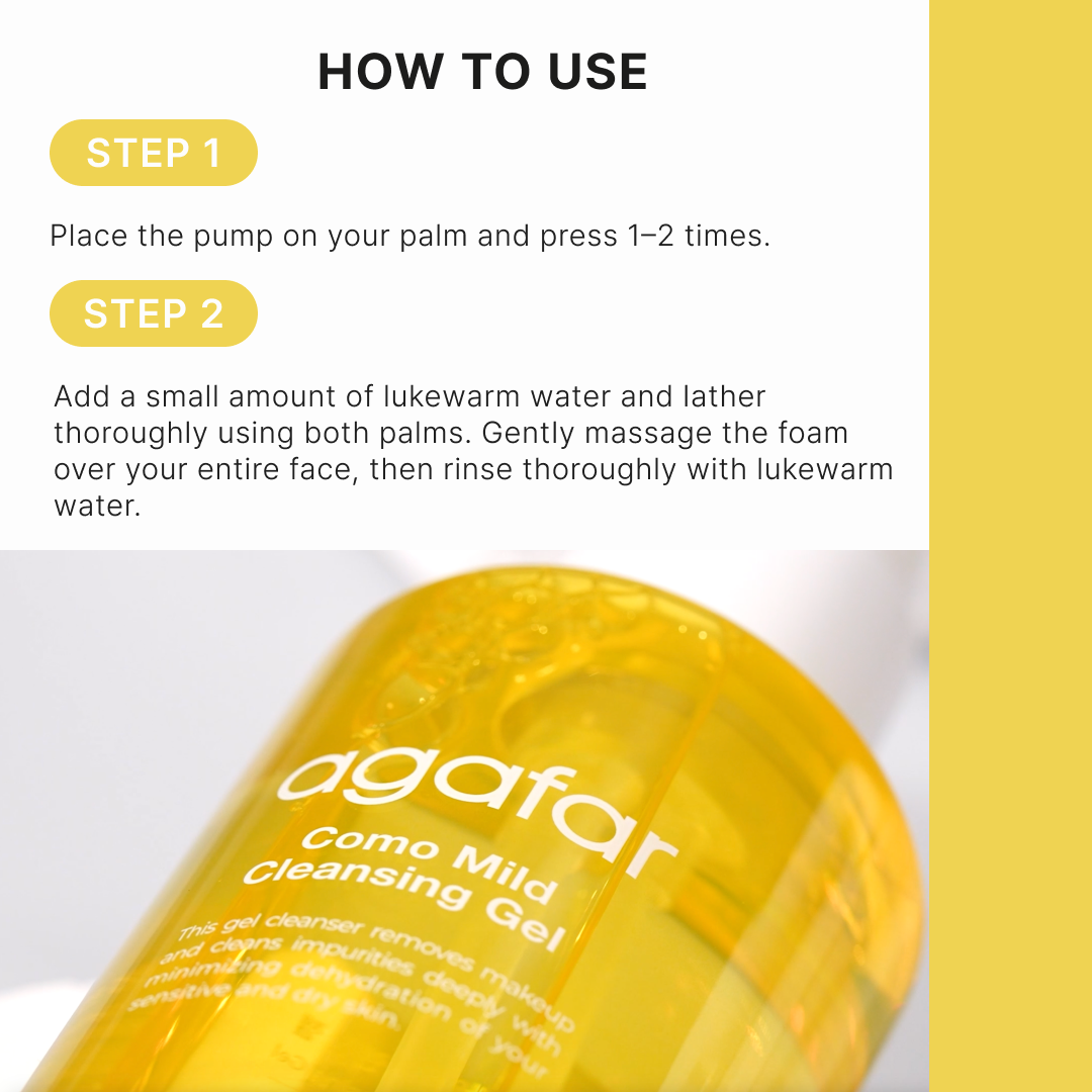 Agafar Como Mild Cleansing Gel